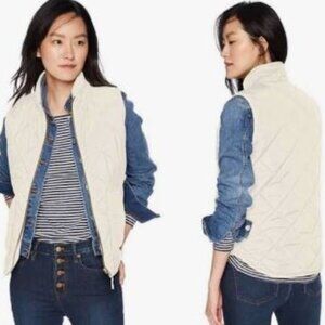 J. Crew Women's Quilted Puffer Vest